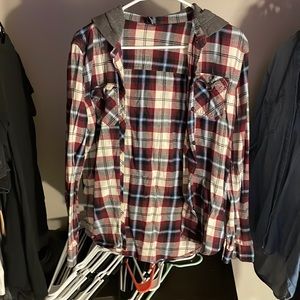 Empyre hooded flannel. Size large.
